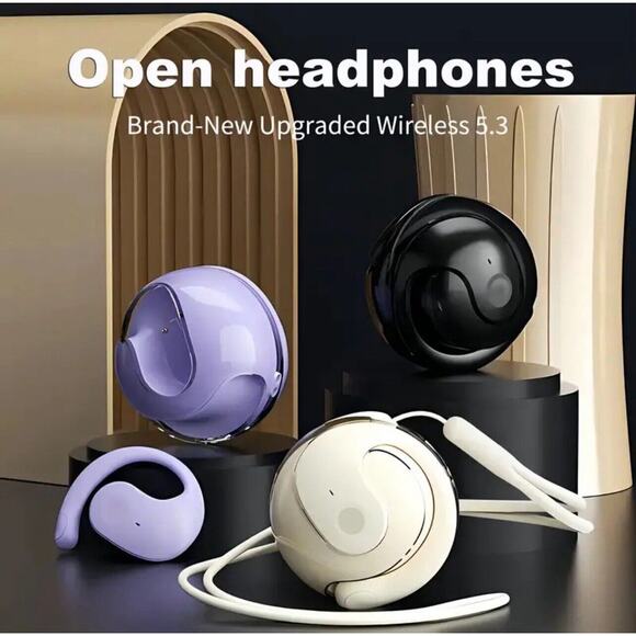 Bluetooth Wireless Earbud Headset iPhone Android Samsung Galaxy Sports Earphones - Picture 6 of 9